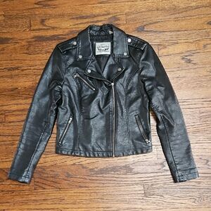 Levi's Vegan Leather Jacket (Damaged Collar) / Size M